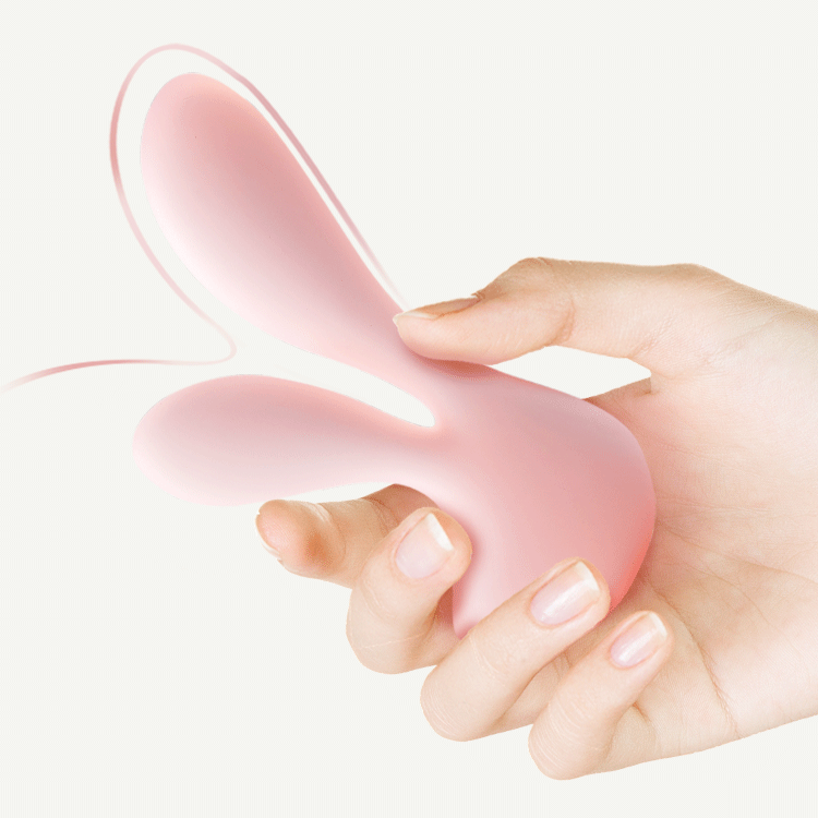 Cute Little Rabbit Dual-head Vibrator Quiet, Discreet &amp; Ergonomic Design