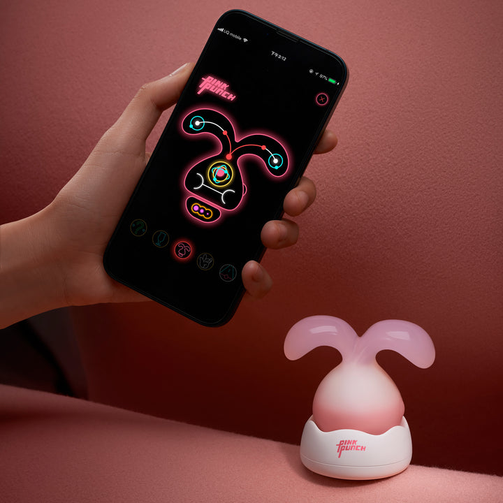 PinkPunch Dream Bunny Mini Suction Vibrator