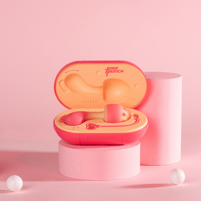 PinkPunch Sunset Mushroom Vibrator